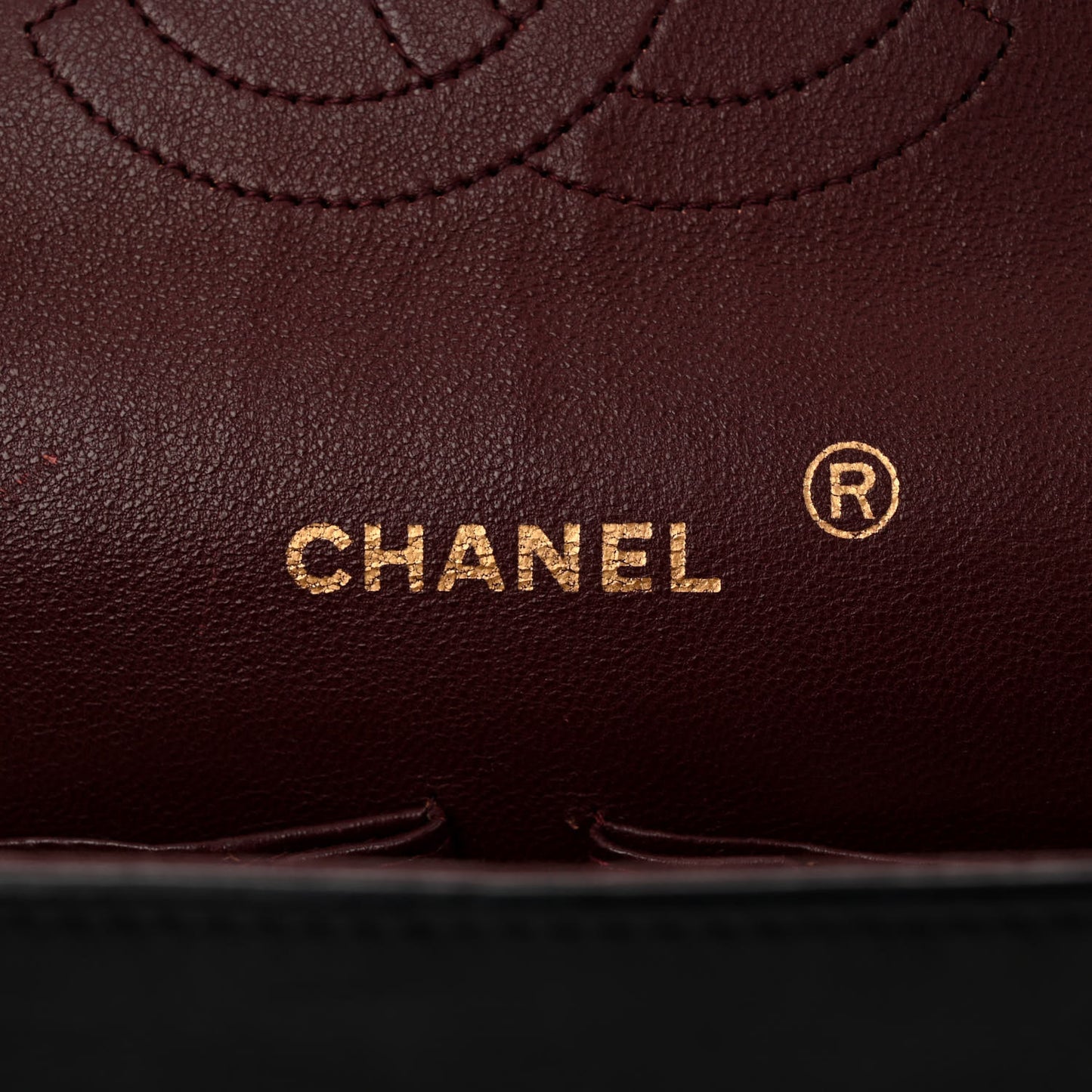 Lambskin Quilted Medium Double Flap Bijoux Chain Black