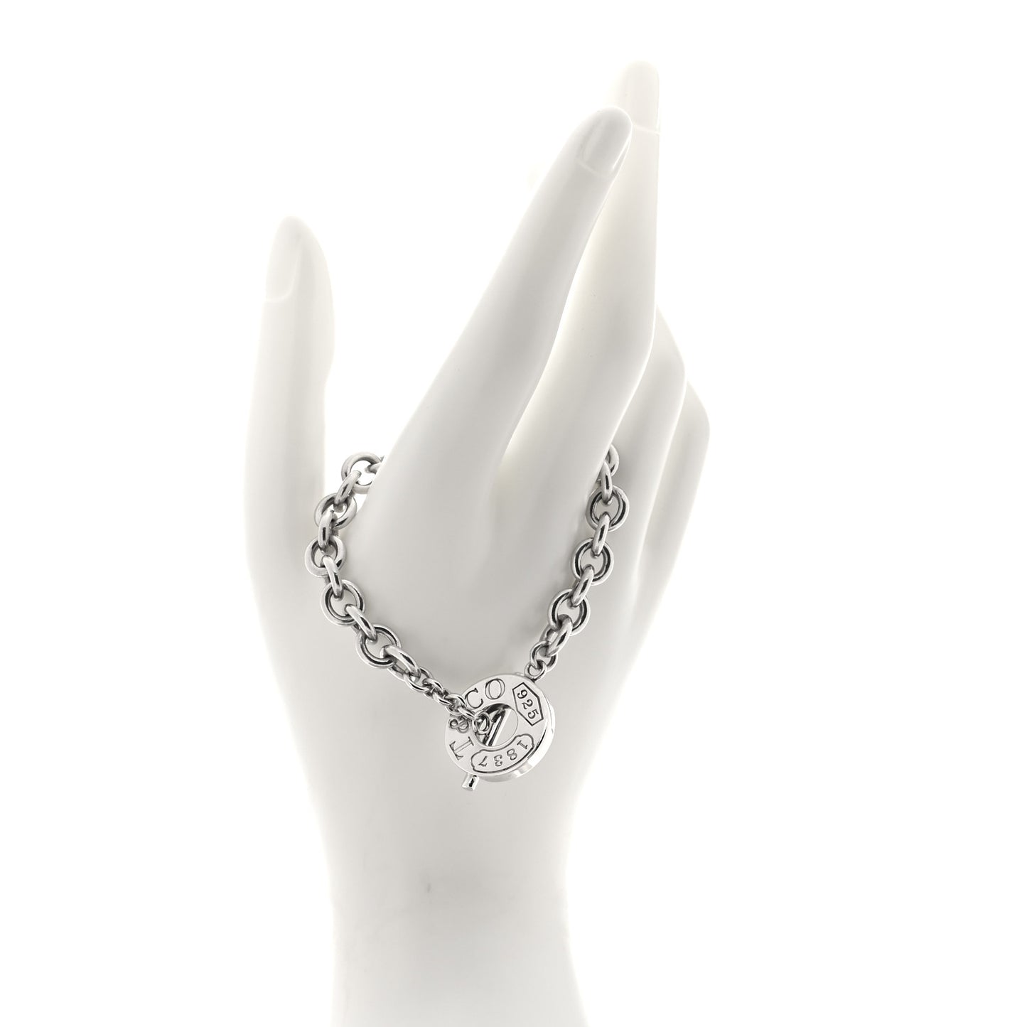 Sterling Silver 1837 Toggle Bracelet