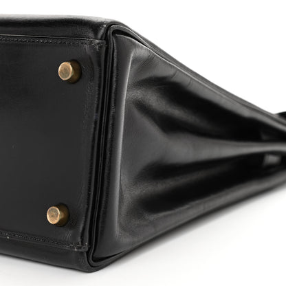 Hermes Box Kelly Retourne 32 Black 9 of 18
