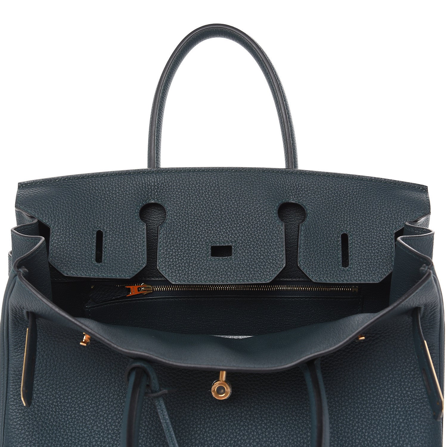 Hermes Togo Birkin 30 Vert Cypress 19 of 30