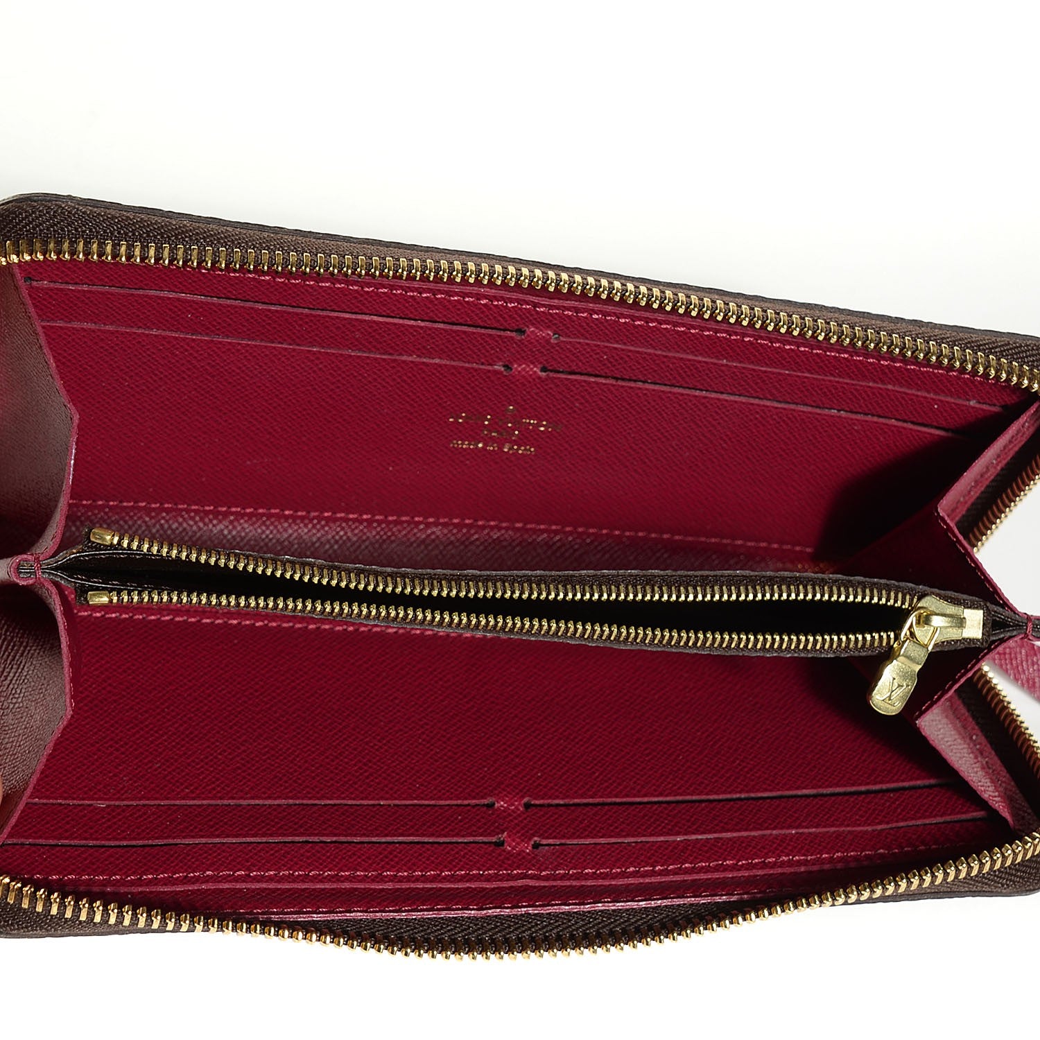Louis Vuitton Monogram Clemence Wallet Fuchsia 6 of 8