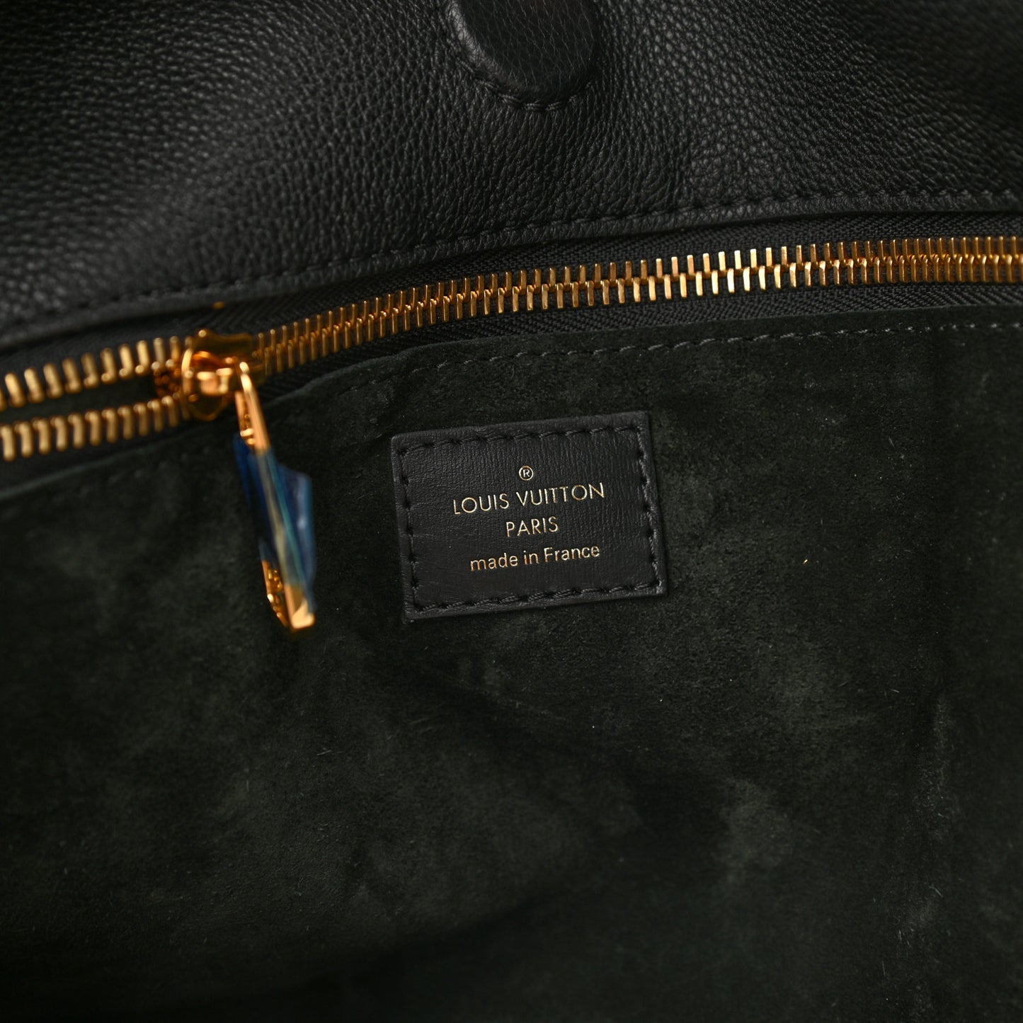 Cuir Orfevre Veau Cachemire Tote W GM Black