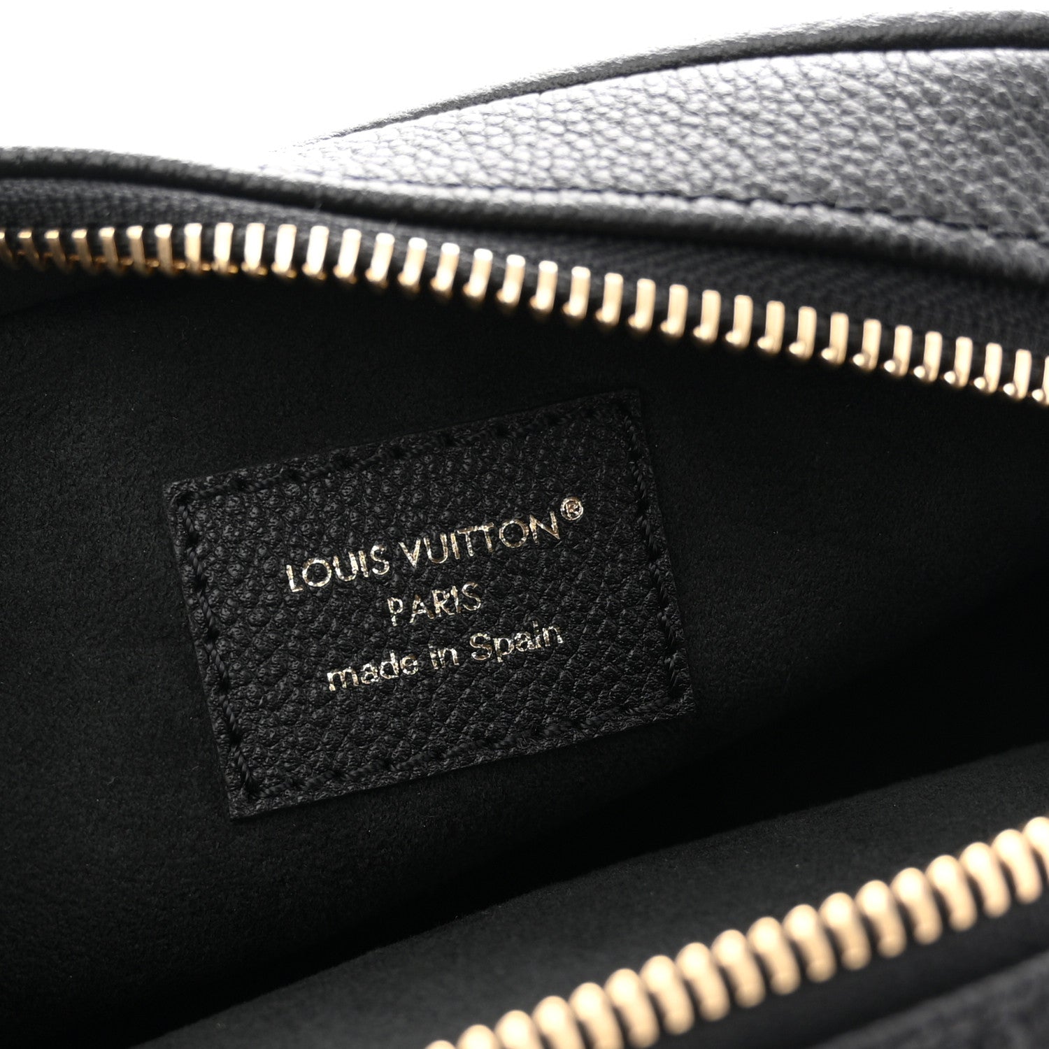 Louis Vuitton Empreinte Monogram Tiny Camera Bag Black 6 of 9