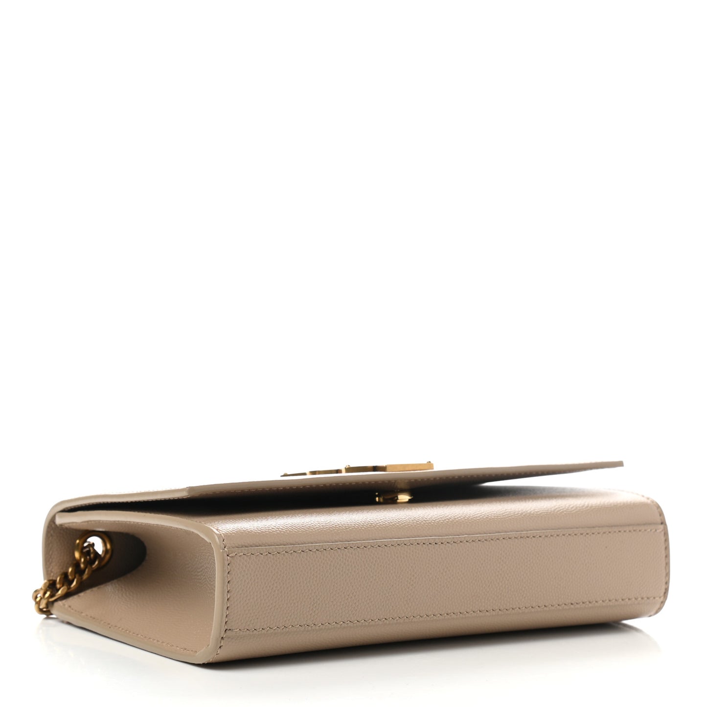 Grain De Poudre Small Monogram Kate Satchel Dark Beige