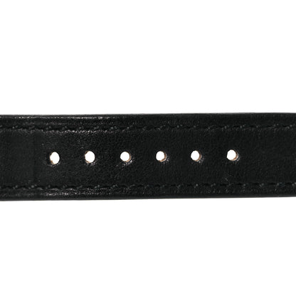 Hermes Swift Mini Heure H Single Tour Watch Strap SH Black 3 of 8