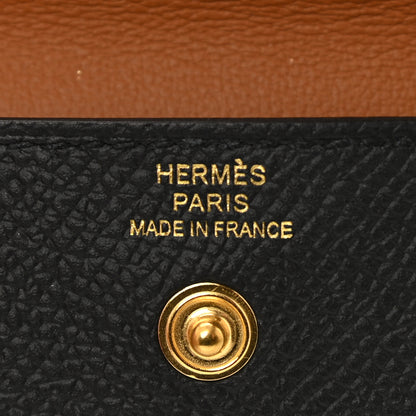 Hermes Epsom Kelly Pocket Belt Black 7 of 14
