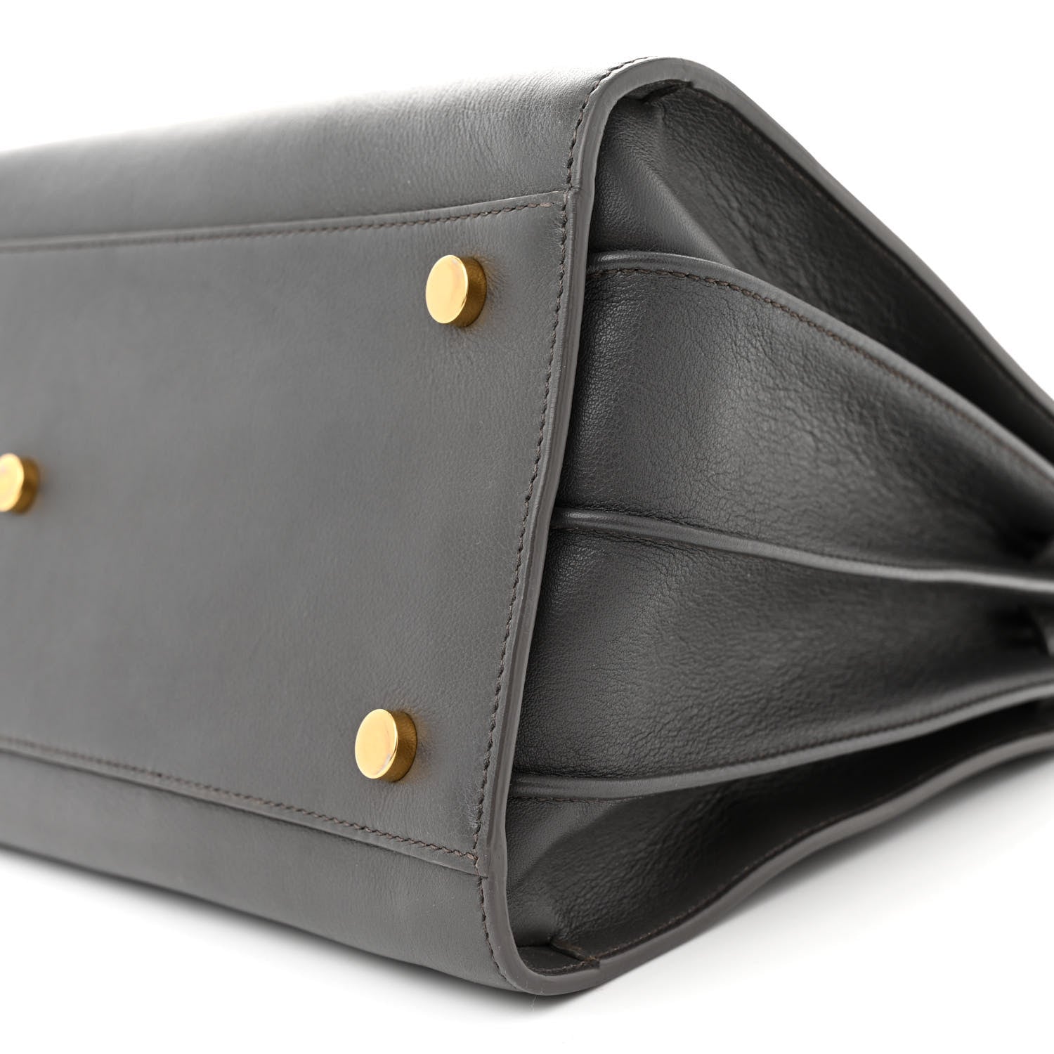Saint Laurent Calfskin Small Sac De Jour Fog 10 of 12