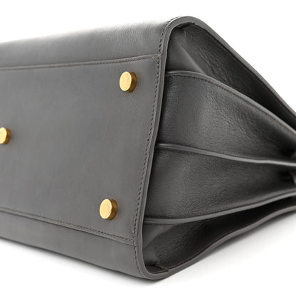 Saint Laurent Calfskin Small Sac De Jour Fog 10 of 12