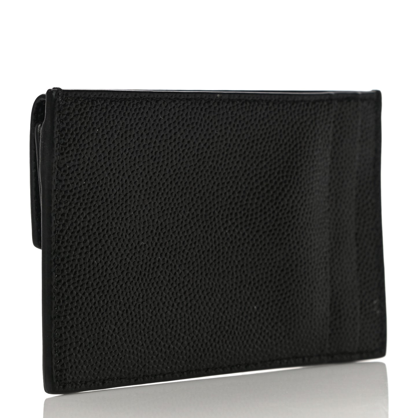 Grain De Poudre Uptown Monogram Card Case Black