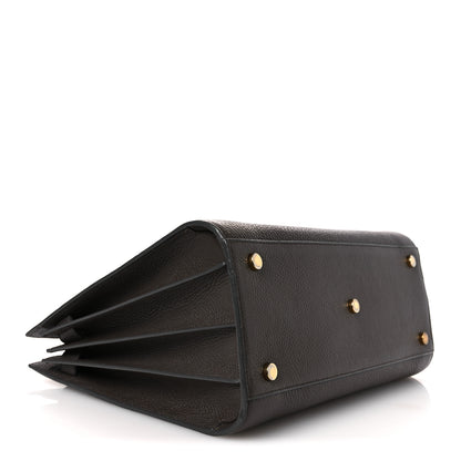Saint Laurent Grained Calfskin Small Sac De Jour Dark Brown 4 of 11