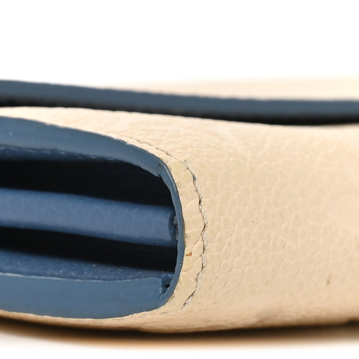 Empreinte Sarah Wallet NM Creme Blue Jean
