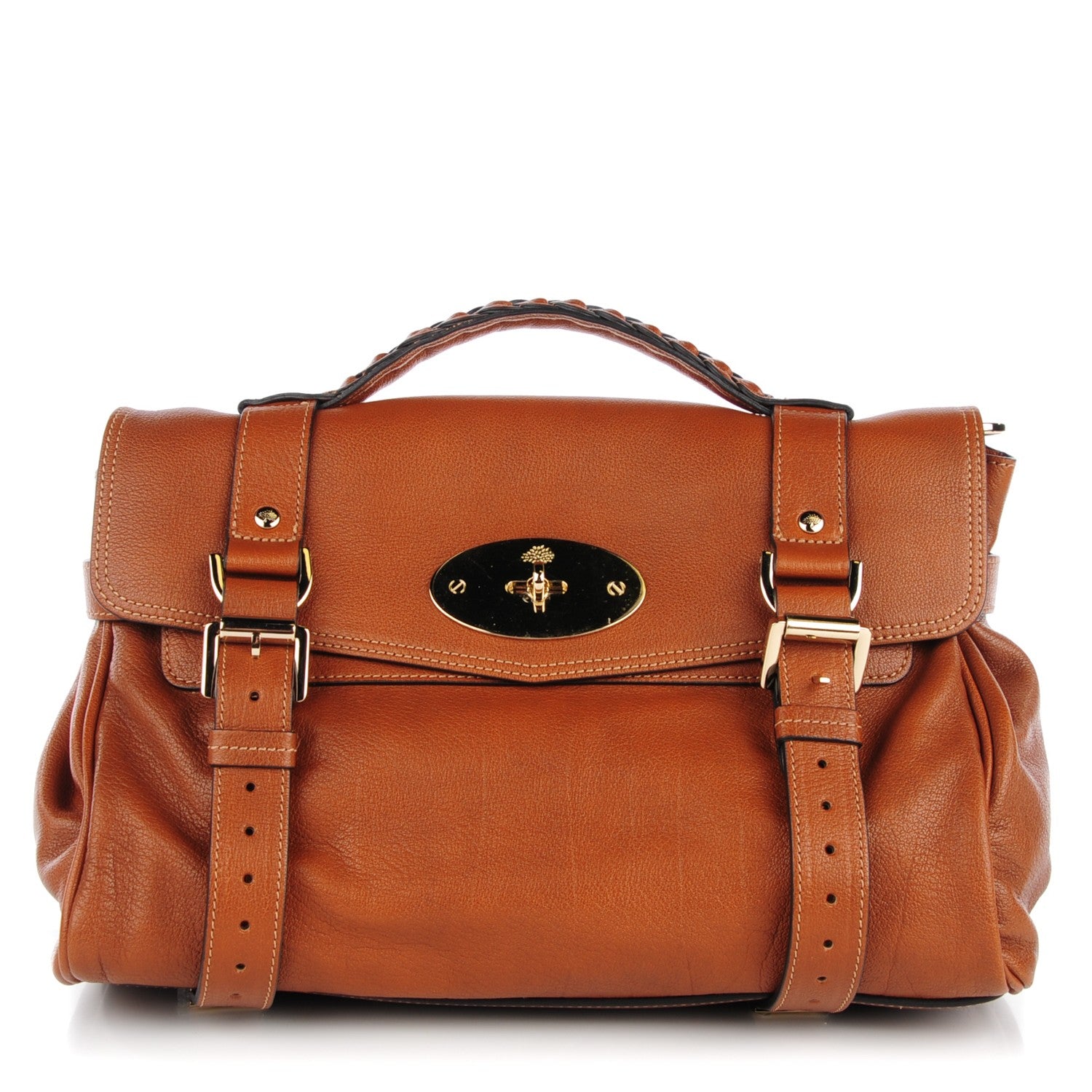 Mulberry Polished Buffalo Medium Alexa Oak 1 of 8
