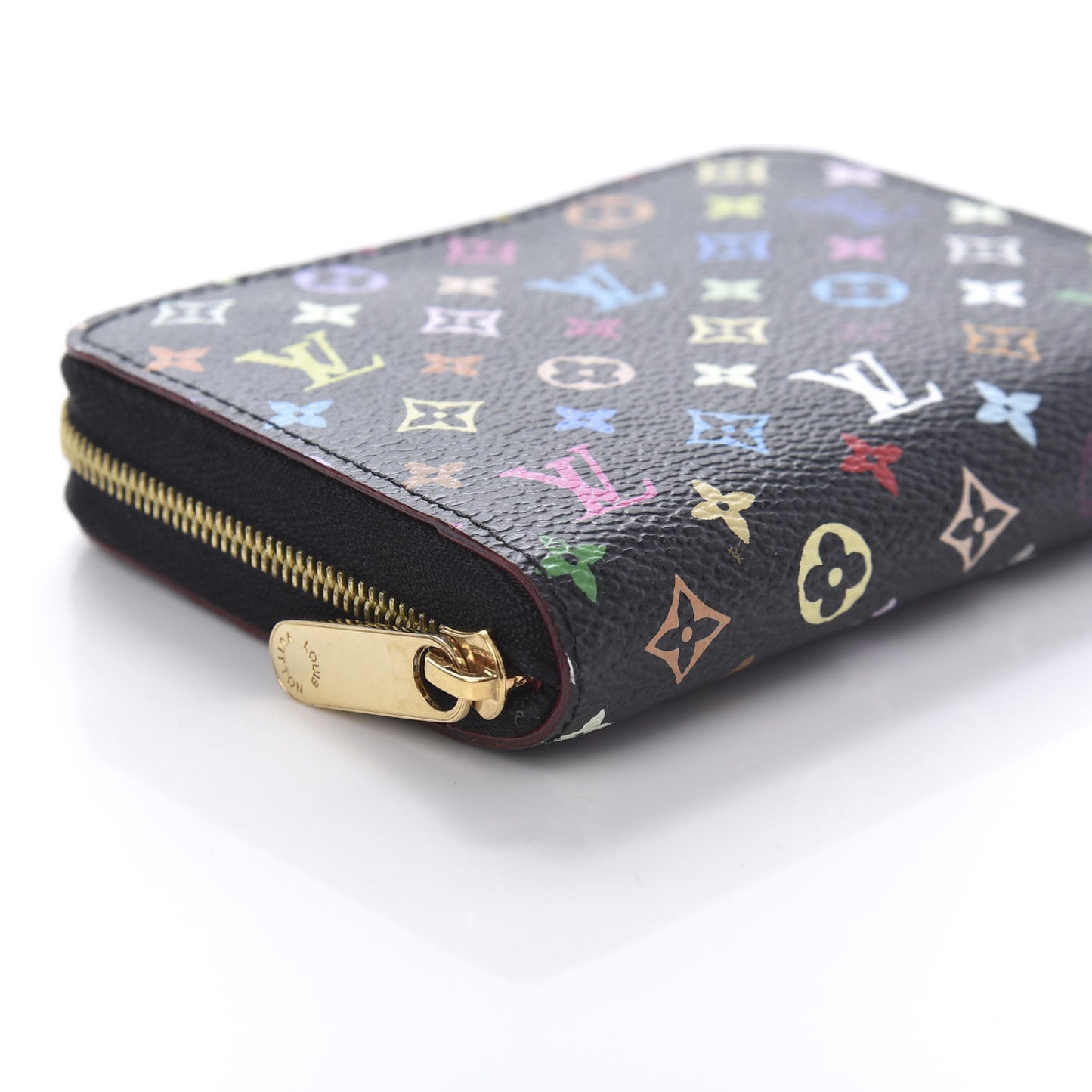 Monogram Multicolor Zippy Coin Purse Black Grenade