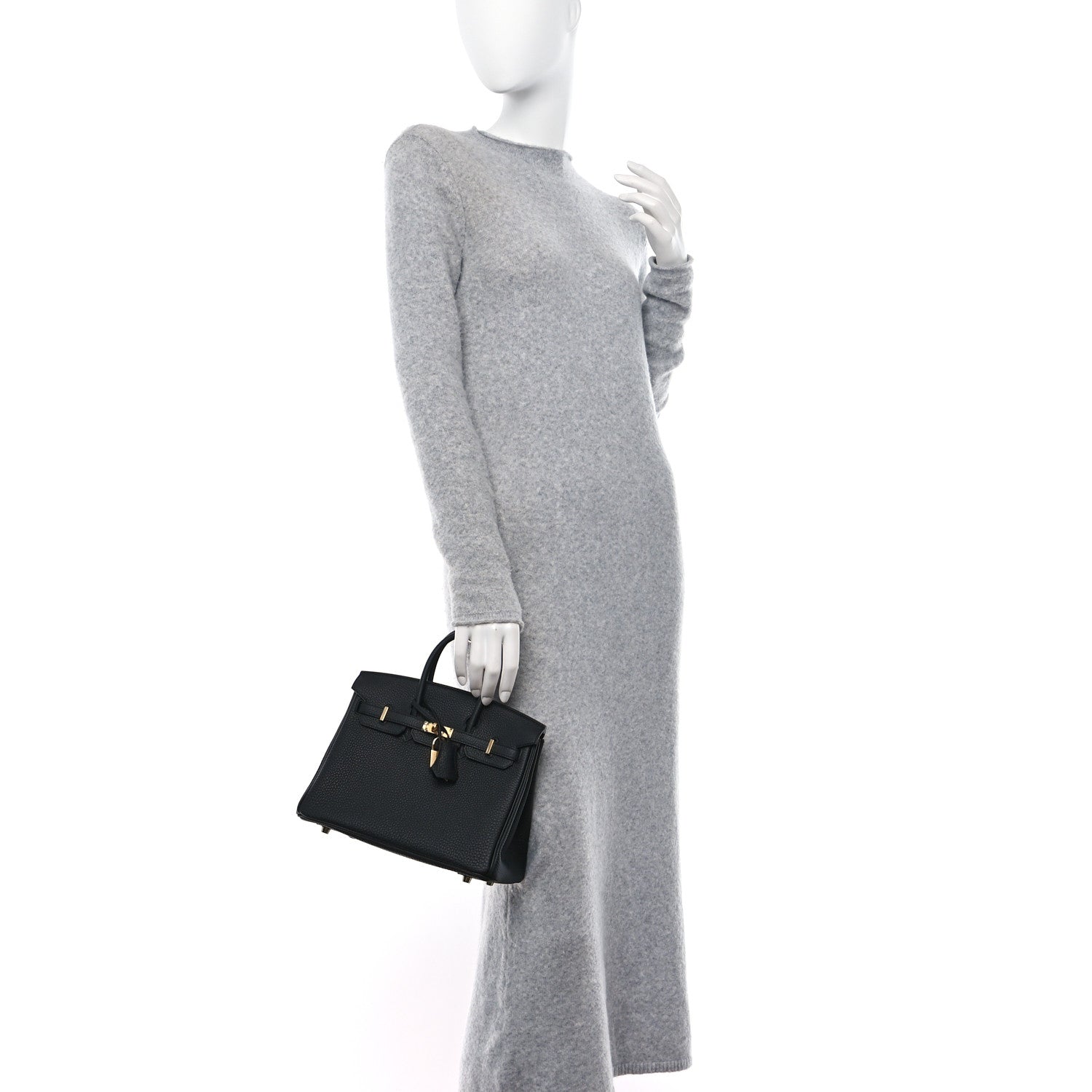Hermes Togo Birkin 25 Black 2 of 13