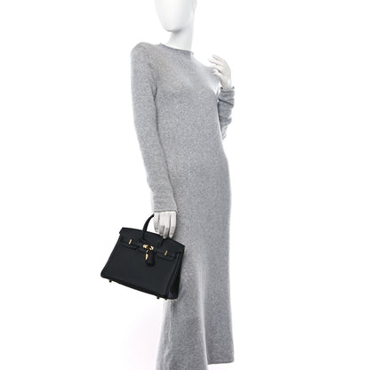 Hermes Togo Birkin 25 Black 2 of 13