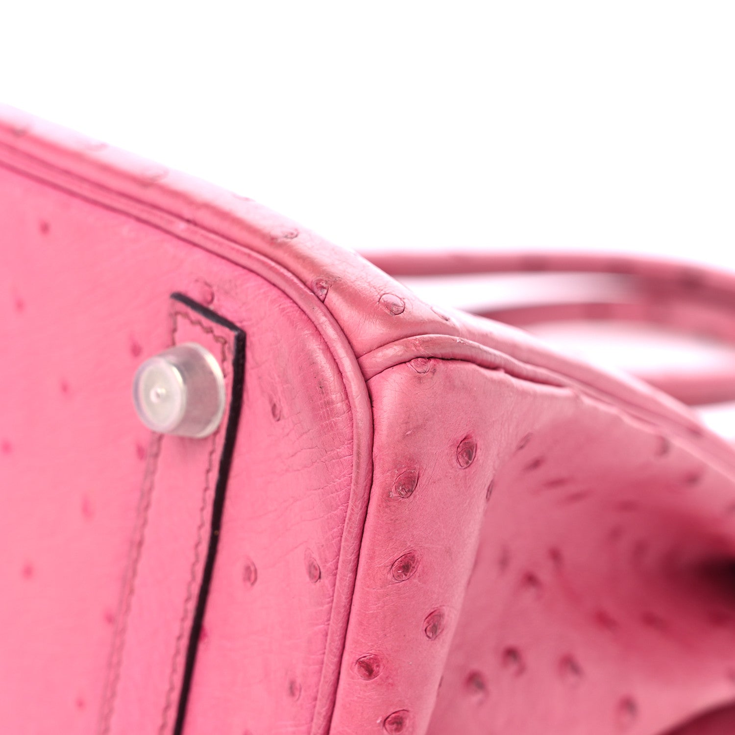 Hermes Ostrich Birkin 30 Fuchsia 12 of 17