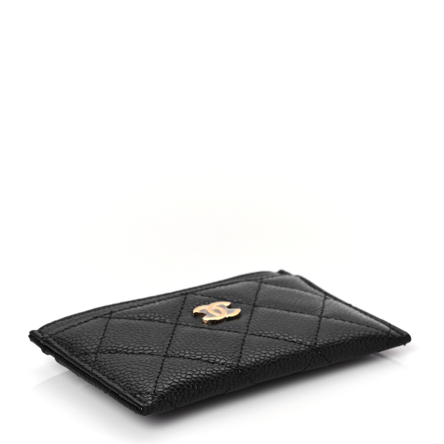 Chanel Caviar Quilted Card Holder Black 4 of 8