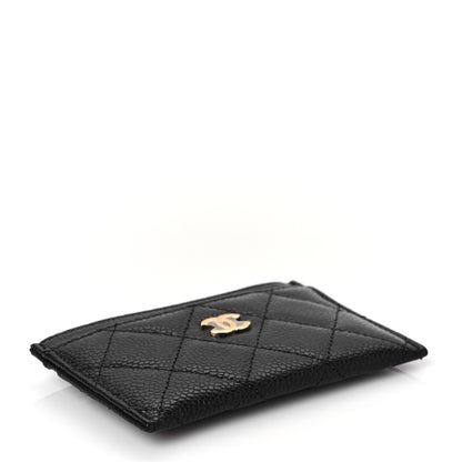 Chanel Caviar Quilted Card Holder Black 4 of 8