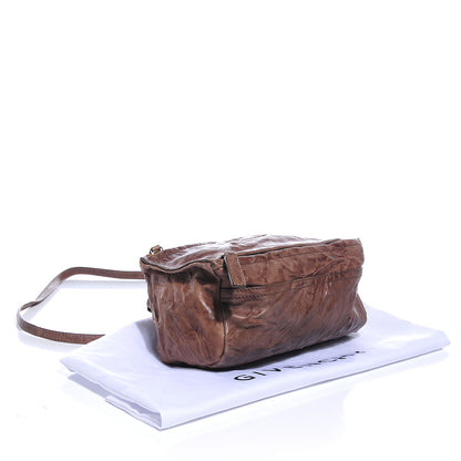 Givenchy Tumbled Sheepskin Mini Pandora Brown 4 of 10