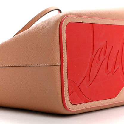 Christian Louboutin Calfskin Spikes East West Cabata Tote Nude 10 of 13