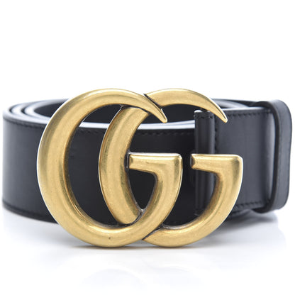 Gucci Calfskin Double G 40mm Belt 85 34 Black 5 of 6