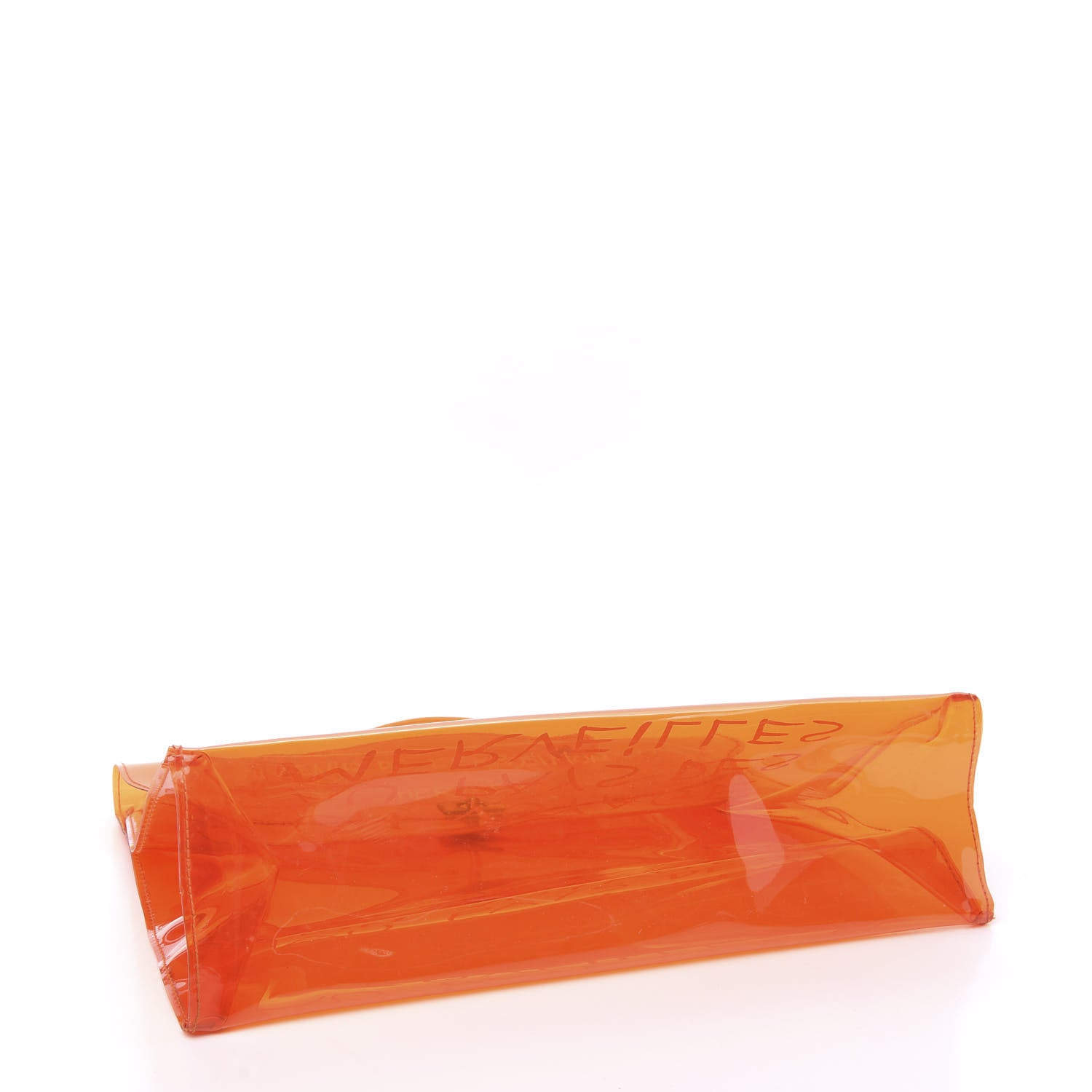 Hermes Vinyl Souvenir De L'Exposition Kelly Orange 3 of 7