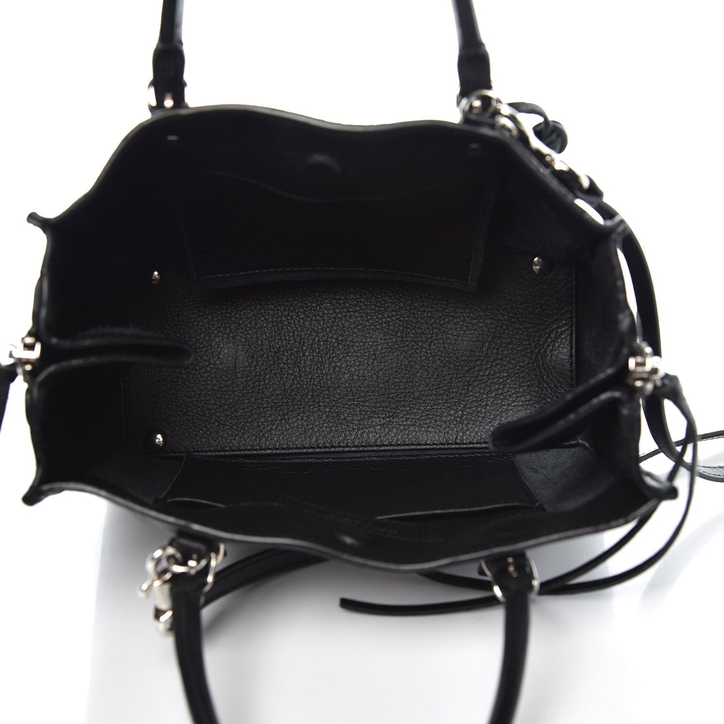Veau Souple Papier Mini A4 Tote Black