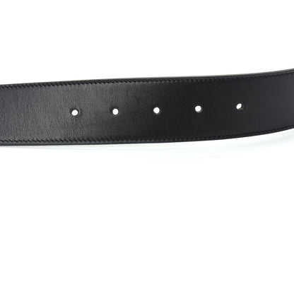 Gucci Calfskin Double G 40mm Belt 75 30 Black 3 of 7