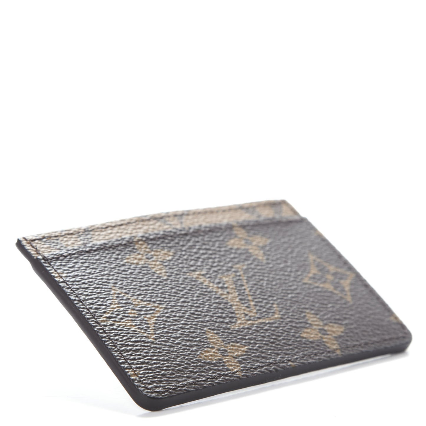 Reverse Monogram Card Holder