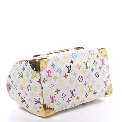 Louis Vuitton Monogram Multicolor Speedy 30 White 4 of 14