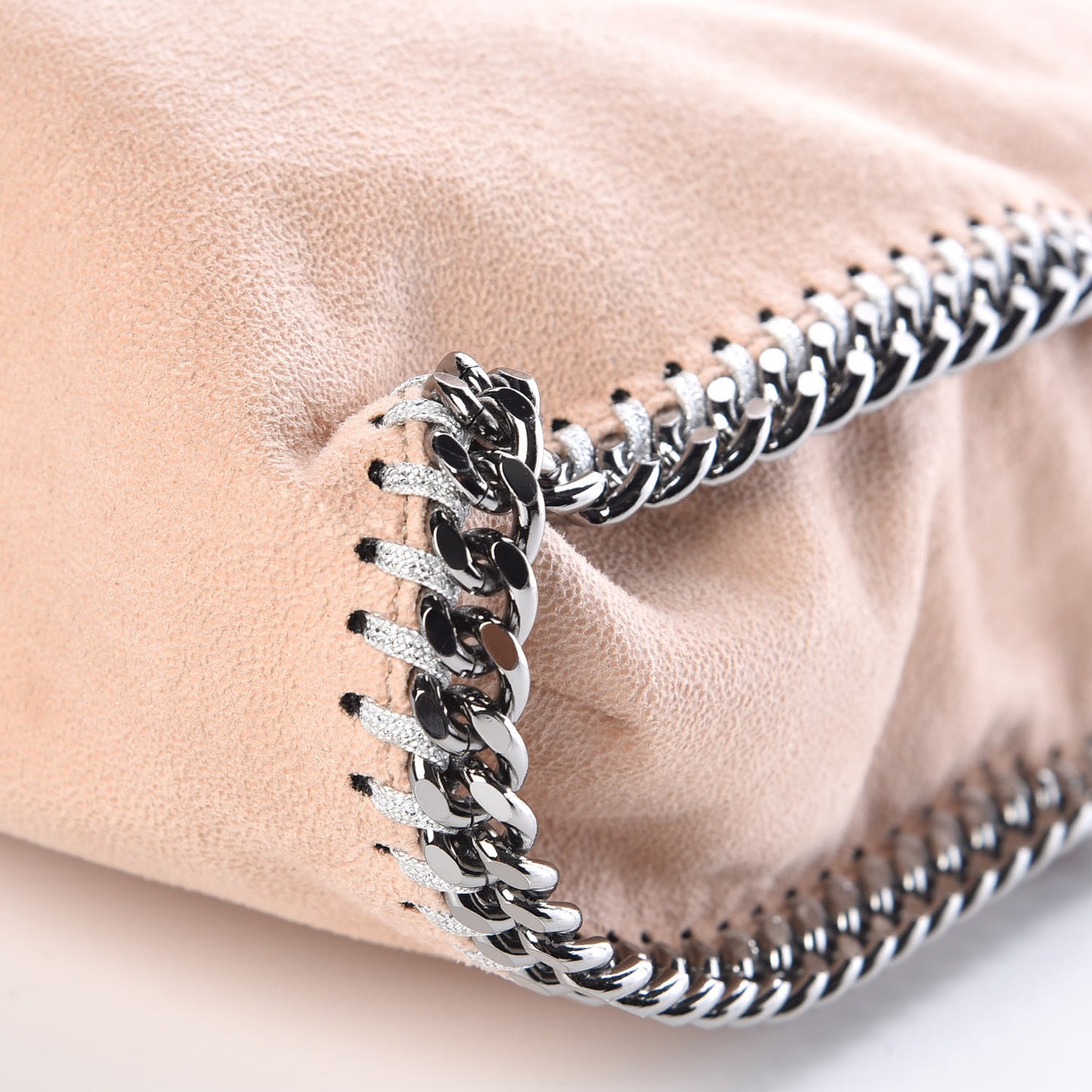 Shaggy Deer Small Falabella Tote Powder