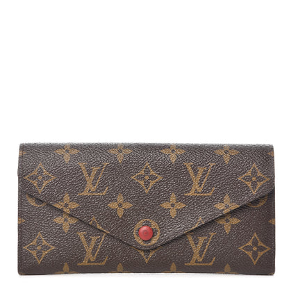 Louis Vuitton Monogram Josephine Wallet Red 1 of 13