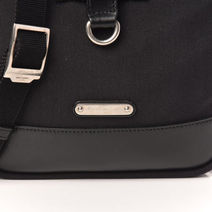 Saint Laurent Canvas Rivington Race Pouch Black 9 of 9