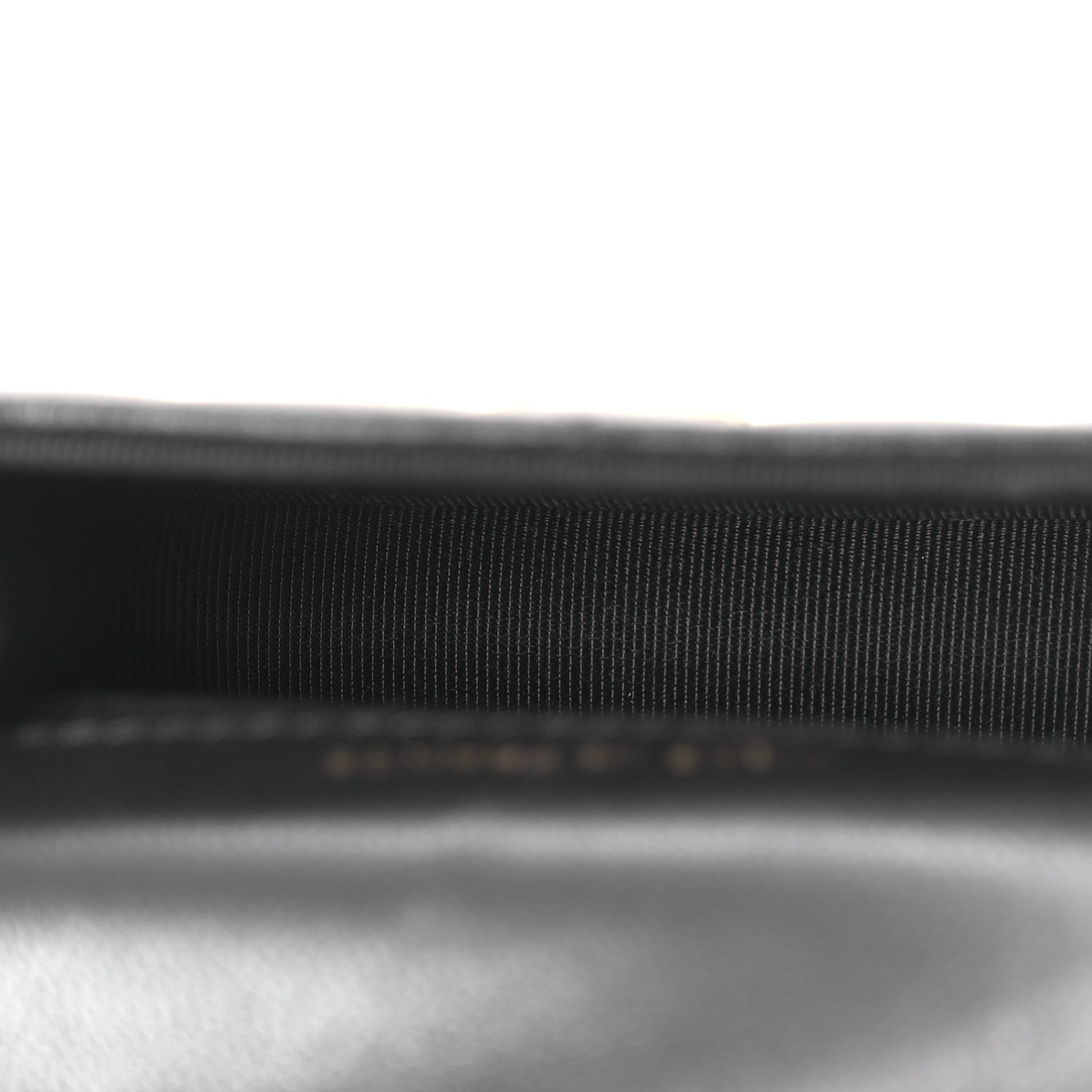 Chanel Goatskin Quilted Airpods Pro Case Belt Black 5 of 16