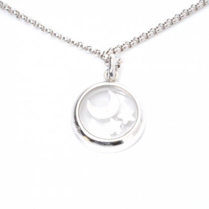 Chopard 18k Diamond Happy Diamonds Stars Moon Necklace 5 of 6