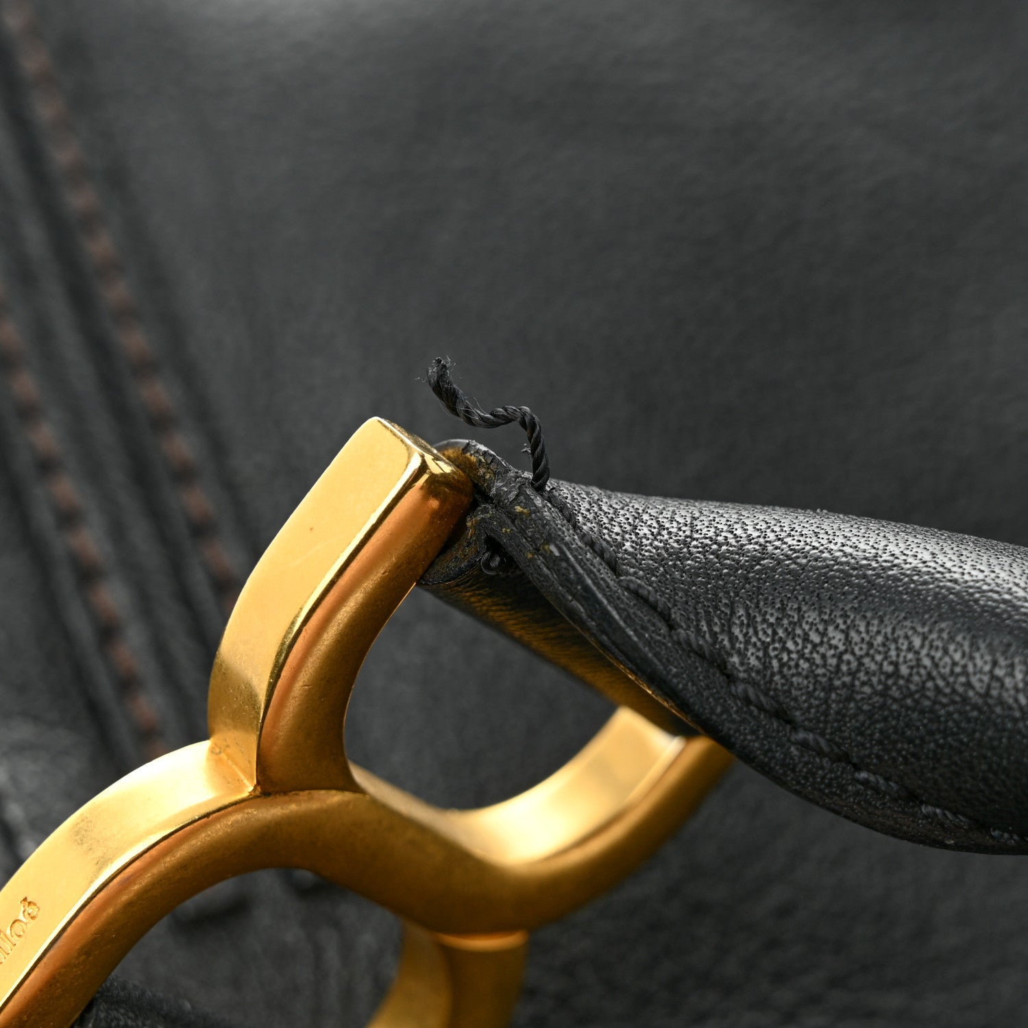 Chloe Calfskin Large Marcie Satchel Black 12 of 22
