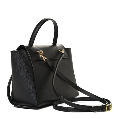 Celine Grained Calfskin Nano Belt Bag Black 3 of 14