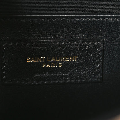 Saint Laurent Calf hair Calfskin Manhattan Baguette Black 6 of 9