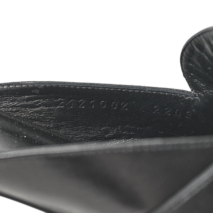 Hermes Goatskin Oz Mules 40 Black 6 of 9