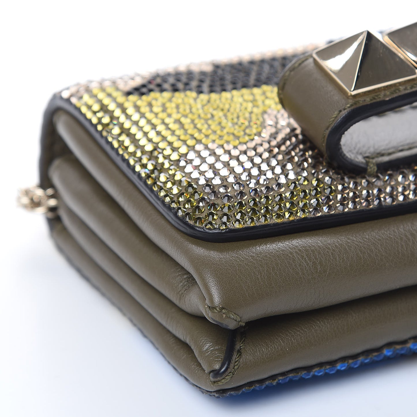 Nappa Crystal Camouflage Mini Va Va Voom Shoulder Bag Multicolor