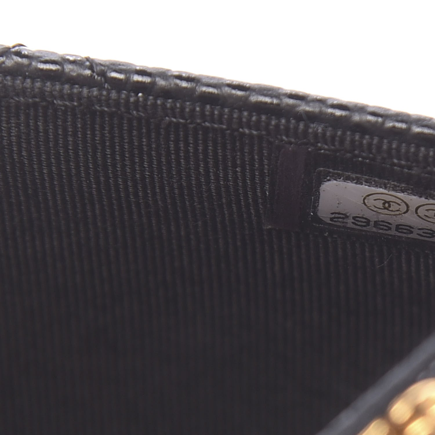 Chanel Caviar Quilted Wallet On Chain WOC Black 8 of 12