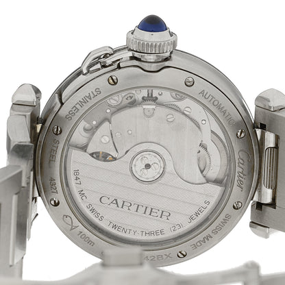 Cartier Stainless Steel 35mm Pasha C Automatic Watch Silver 4 of 4