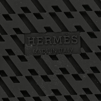 Hermes Woolskin Womens Chypre Sandals 41 Orange 7 of 8