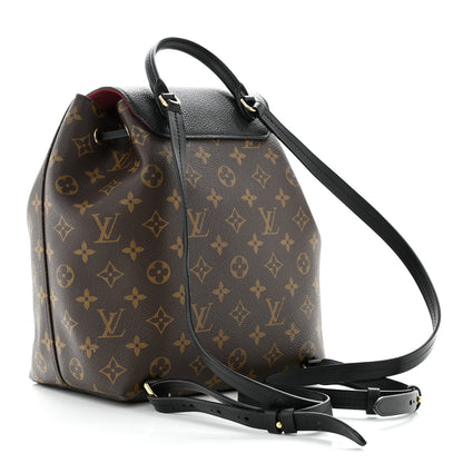 Louis Vuitton Monogram Montsouris PM Black 3 of 10
