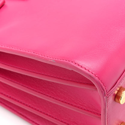 Saint Laurent Calfskin Nano Sac De Jour Fluo Pink 16 of 22