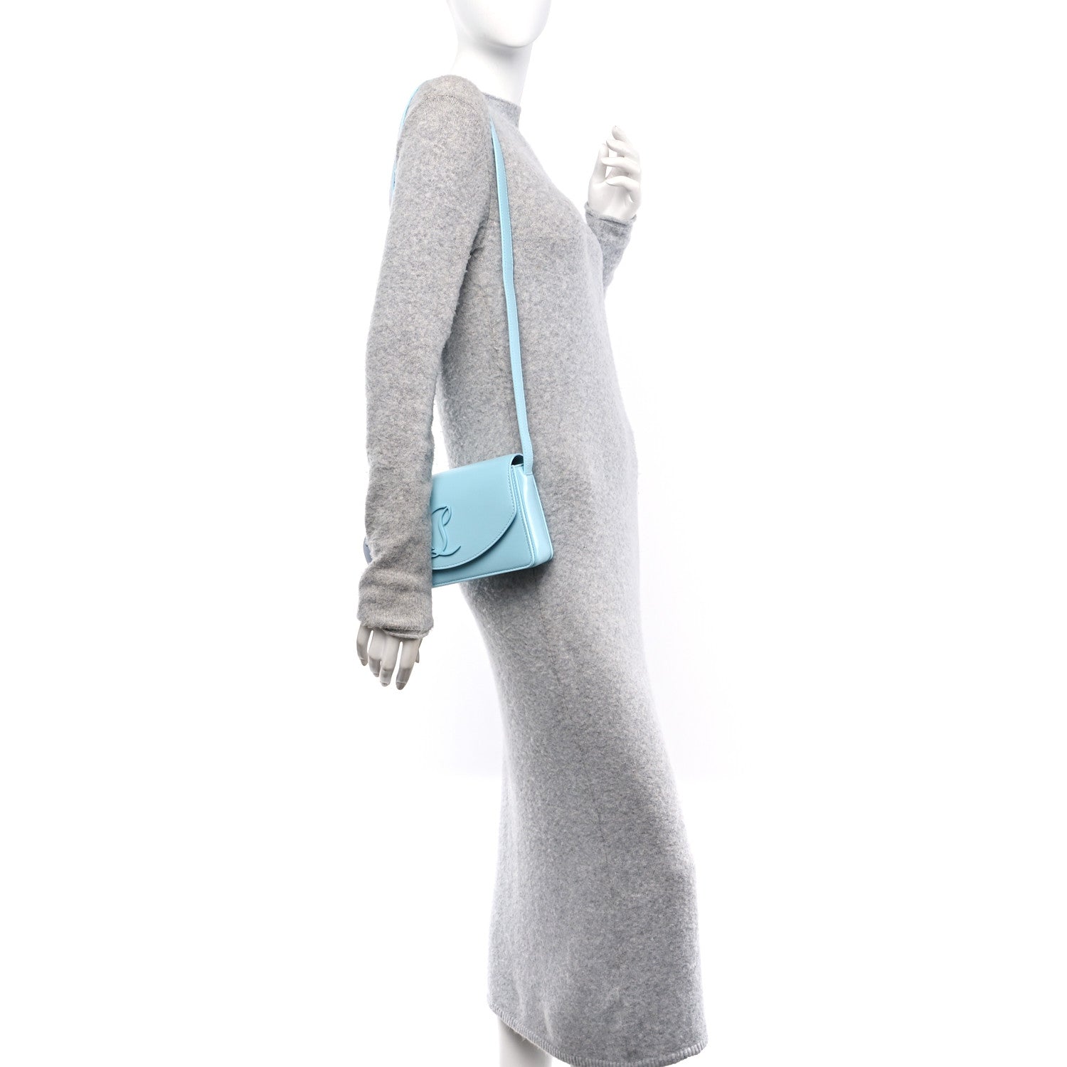 Christian Louboutin Nappa Loubi54 Crossbody Bag Mineral 2 of 11