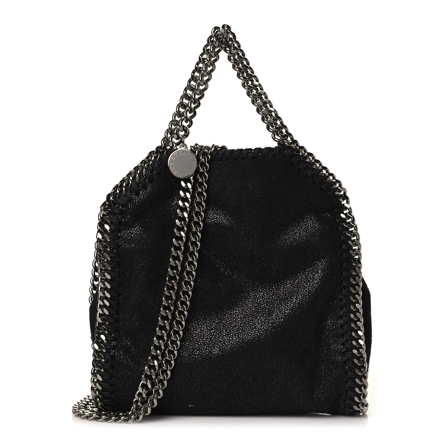 Shaggy Deer Tiny Falabella Tote Black