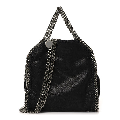 Stella McCartney Shaggy Deer Tiny Falabella Tote Black 1 of 10