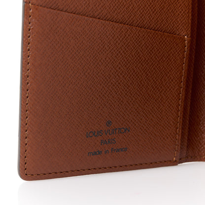 Louis Vuitton Monogram Porte Valeurs Organizer Wallet 6 of 8