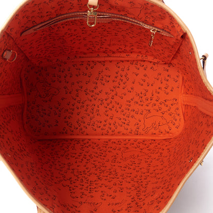 Louis Vuitton Catogram Neverfull MM Marron 7 of 9